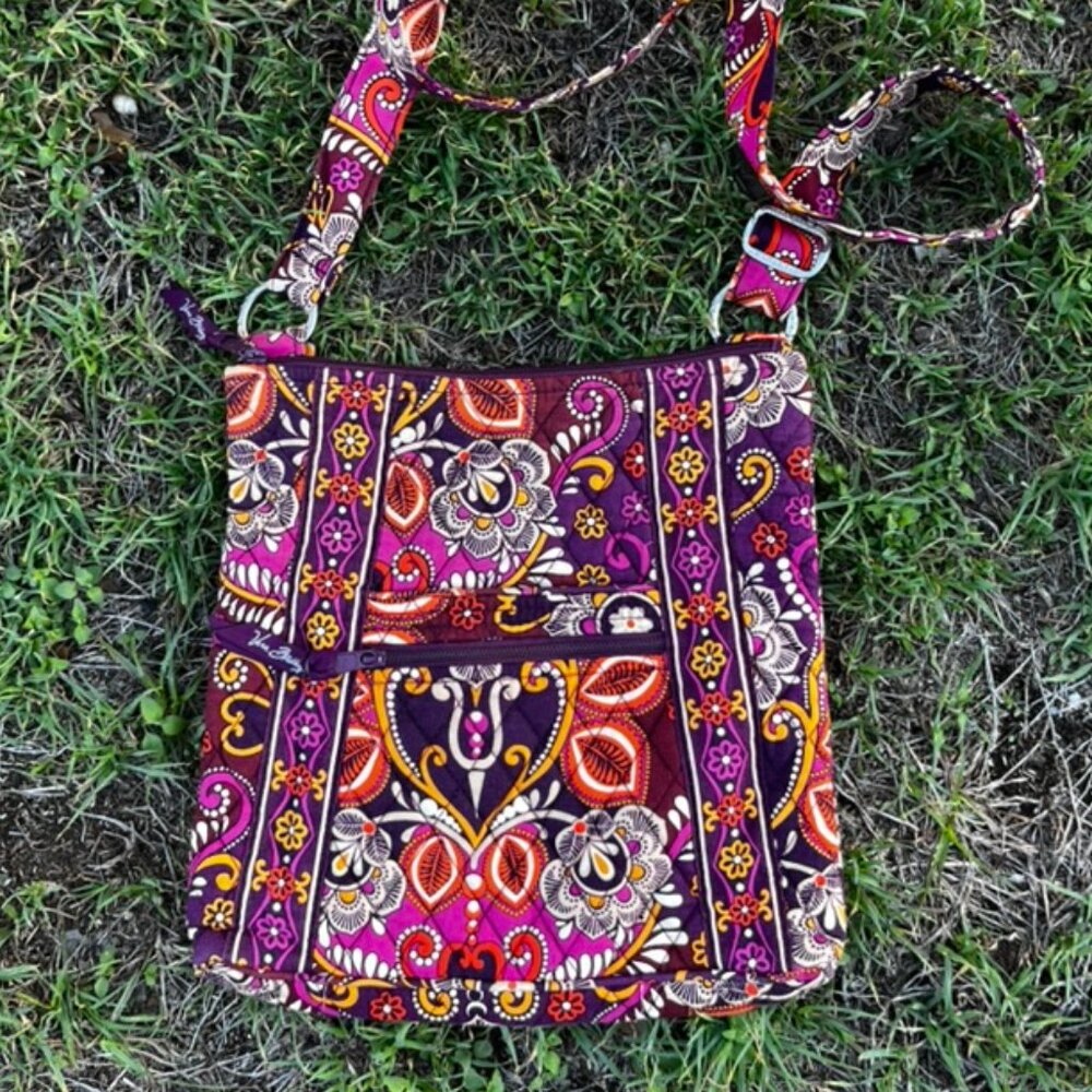 Vera Bradley Hipster crossbody bag in "Safari Sunset" pattern